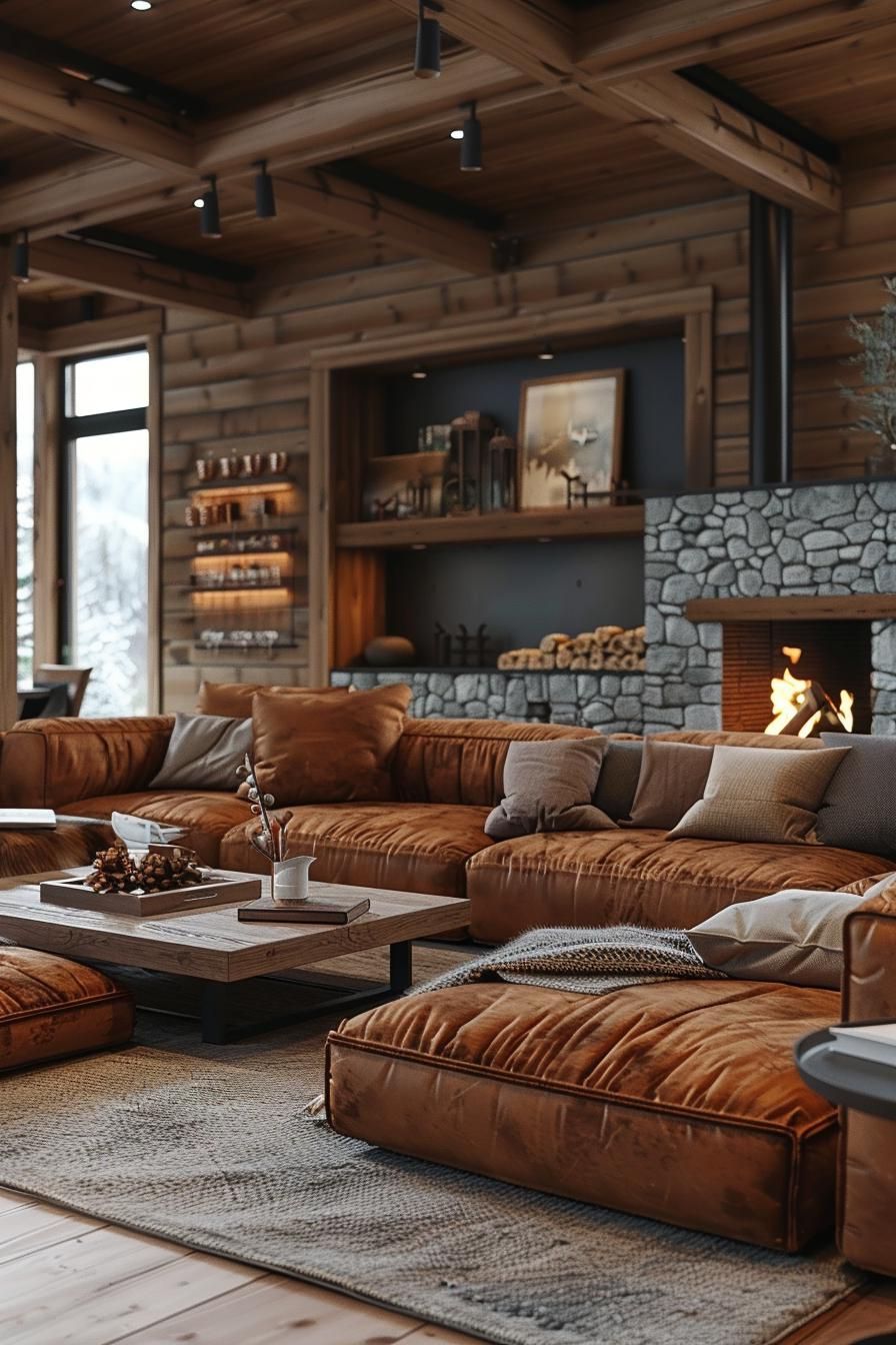 8. Rustic Earthy Living Space-2