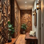 Transform Your Hallway into an Artistic Gallery with These 72 Timber Panel Designs