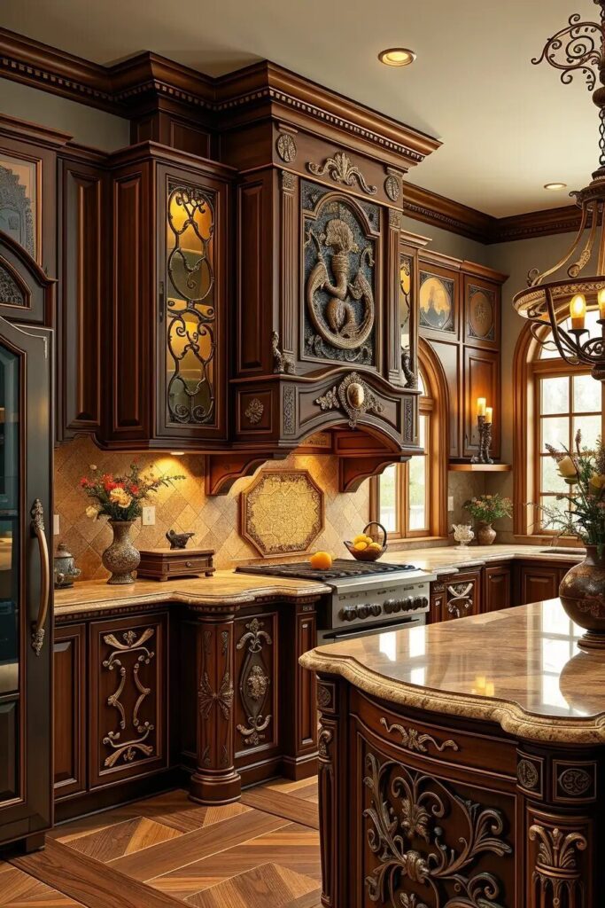64 Creative Kitchen Wood Cabinet Ideas to Inspire You