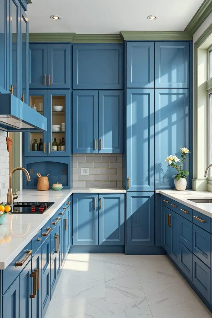 61 Gorgeous Sage and Blue Kitchen Ideas