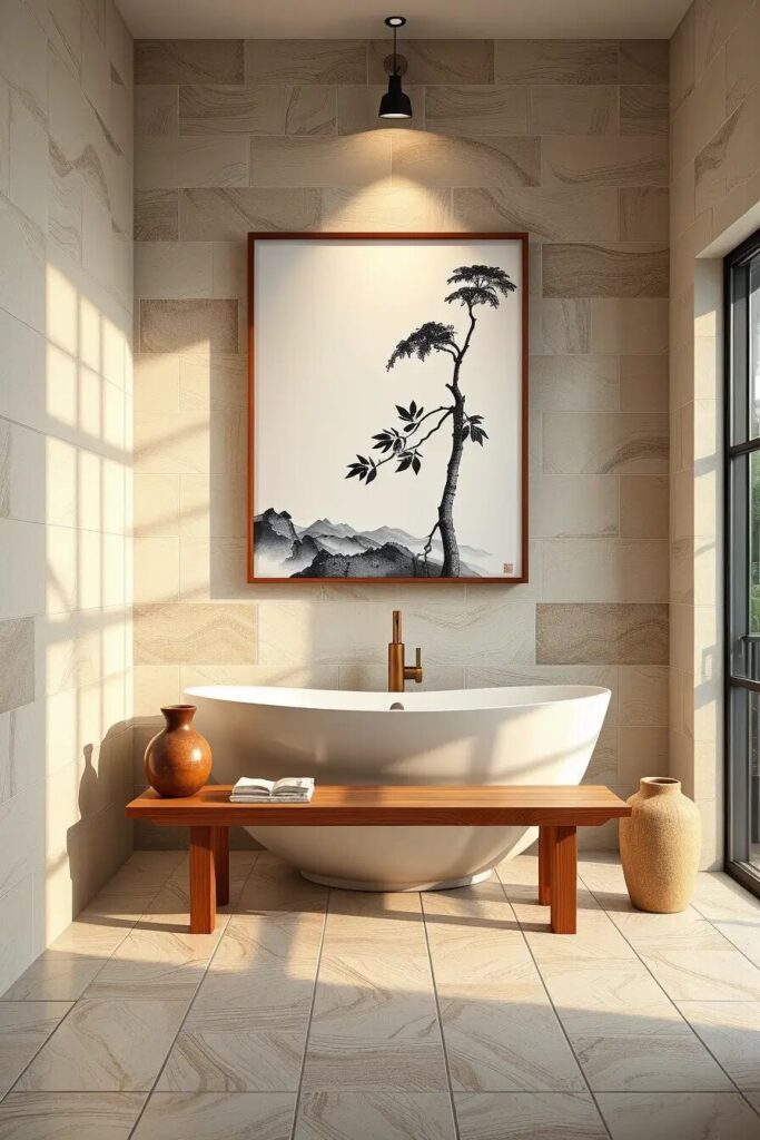 57 Japandi-Style Bathroom Ideas for a Minimalist Oasis