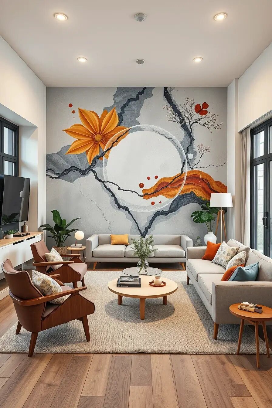61 DIY Themed Accent Wall Murals to Spark Creativity – Vibista