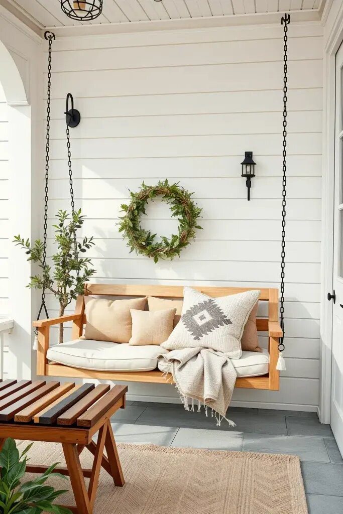 66 Unique Porch Swing Ideas to Elevate Your Outdoor Space 48 img r kufm jigqS0WDOSMlK7s