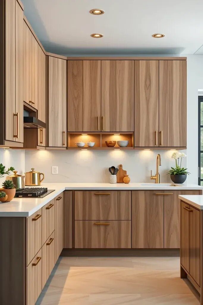 64 Creative Kitchen Wood Cabinet Ideas to Inspire You 49 img r 0lnU3H1vqNC4hzrXhEL13