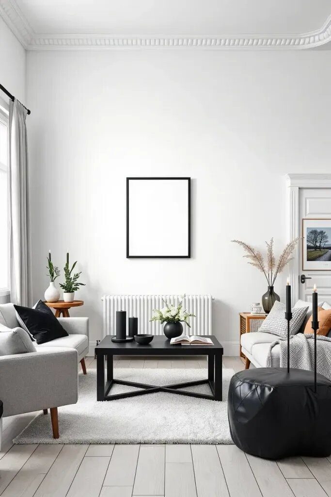 65 Scandinavian Living Room Ideas for Peaceful Power 28