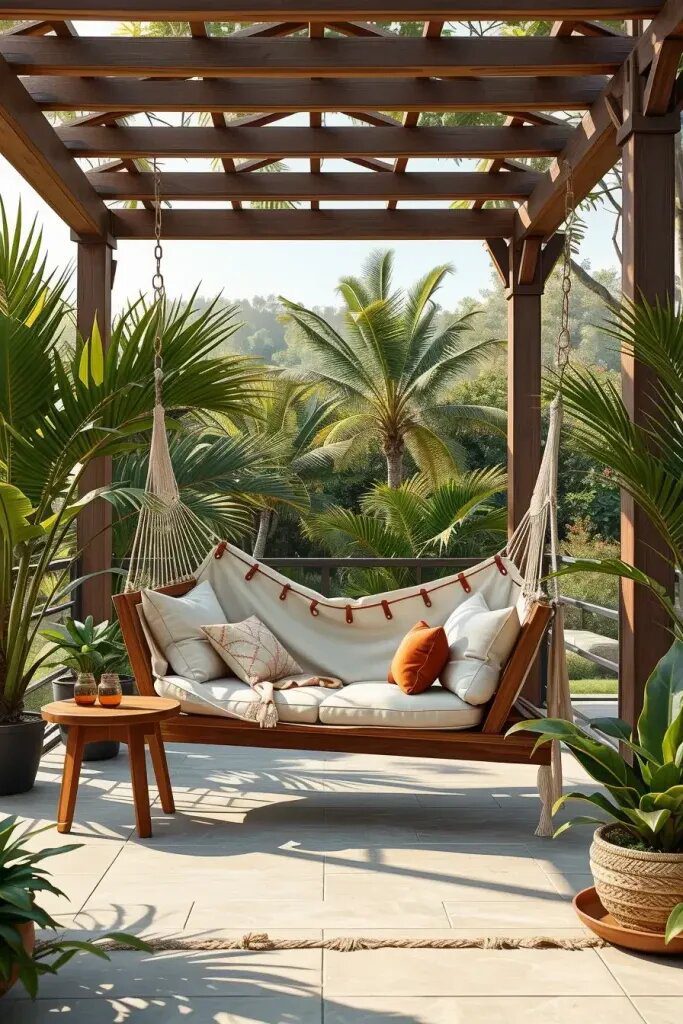 66 Unique Porch Swing Ideas to Elevate Your Outdoor Space 17 img r 1q1Hp943yNH5a0F3KCWII