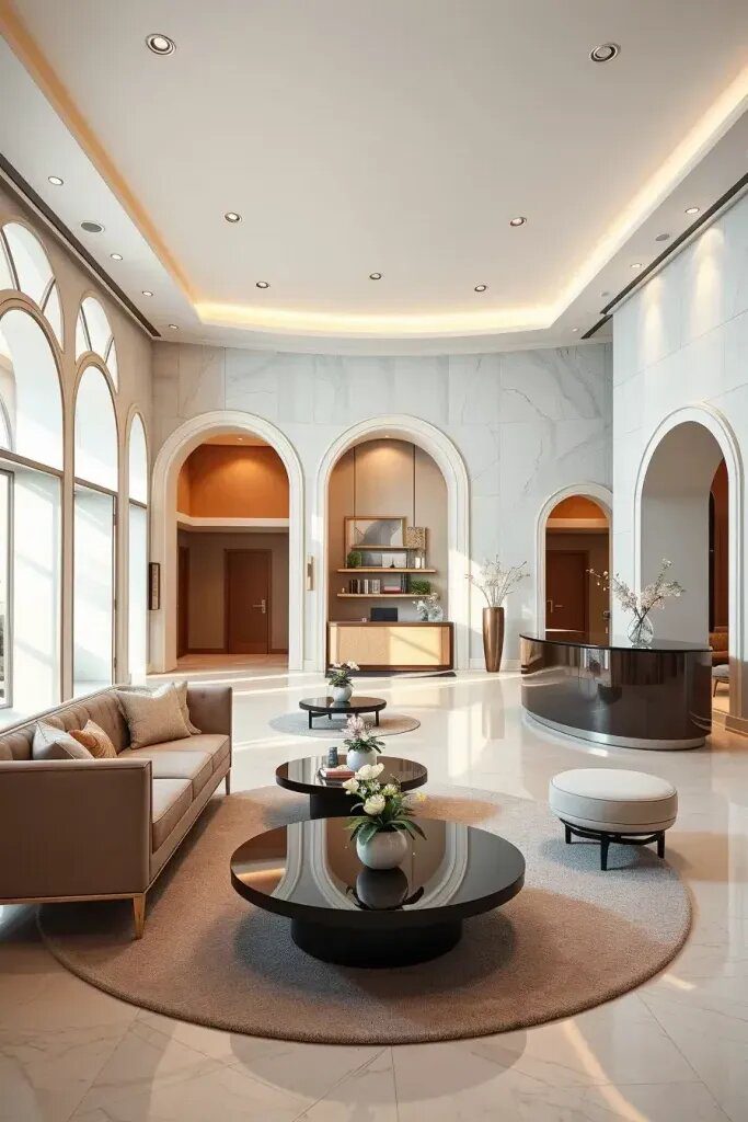 68 Minimalist Lobby Ideas for Modern Interior Design 48 img r 2