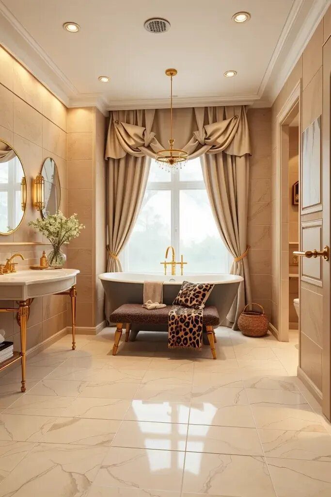 59 Animal Print Bathroom Decor Ideas for a Bold Home 44