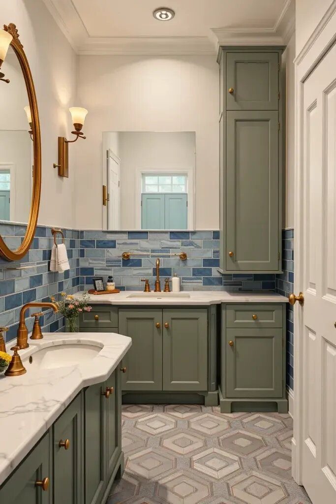 61 Bathroom with Serene Sage and Blue Ideas 39 img r 3PecRNfrTB9 C kiJMMNb