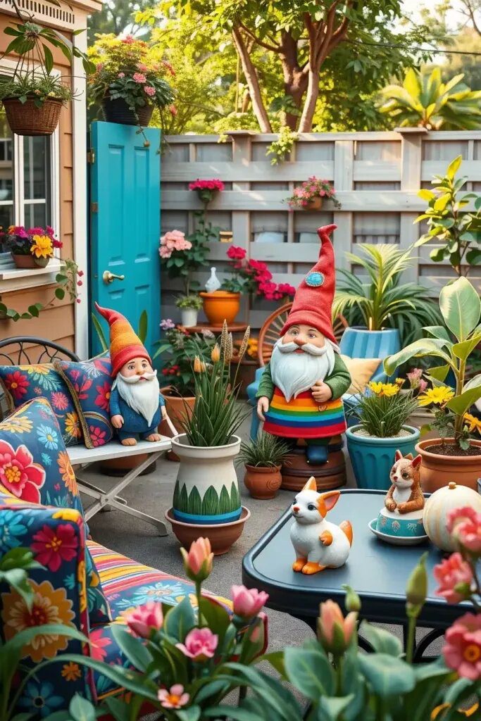 Enchant Your Outdoor Oasis: 63 Backyard Garden Figurine Ideas 54 img r 5G6 sPN