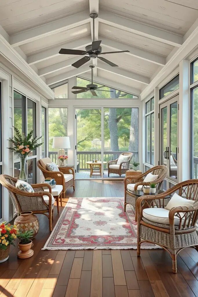 59 Stylish Screened Porch Designs 57 img r 5NLyhVn429U4ijCH2lJFN