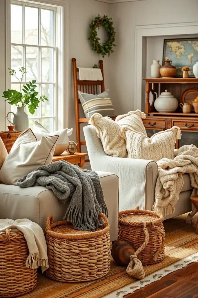 65 Farmhouse Living Room Ideas for Cozy Chic Vibes 25 img r 5uid