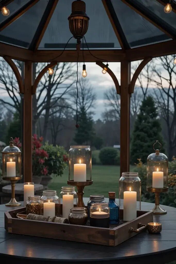 Transform Your Outdoor Oasis: 63 Cozy Gazebo Decor Ideas 35 img r 72B2Zvkkl3qs6P2bdsk z