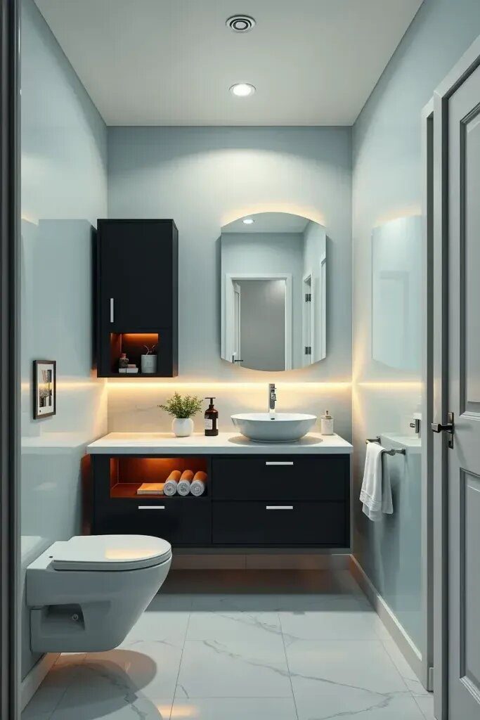 Minimalist Magic: Elevate Your Small Bathroom with 58 Elegant Decor Ideas 54 img r 78cYJq3 Jp An8HwmTe25