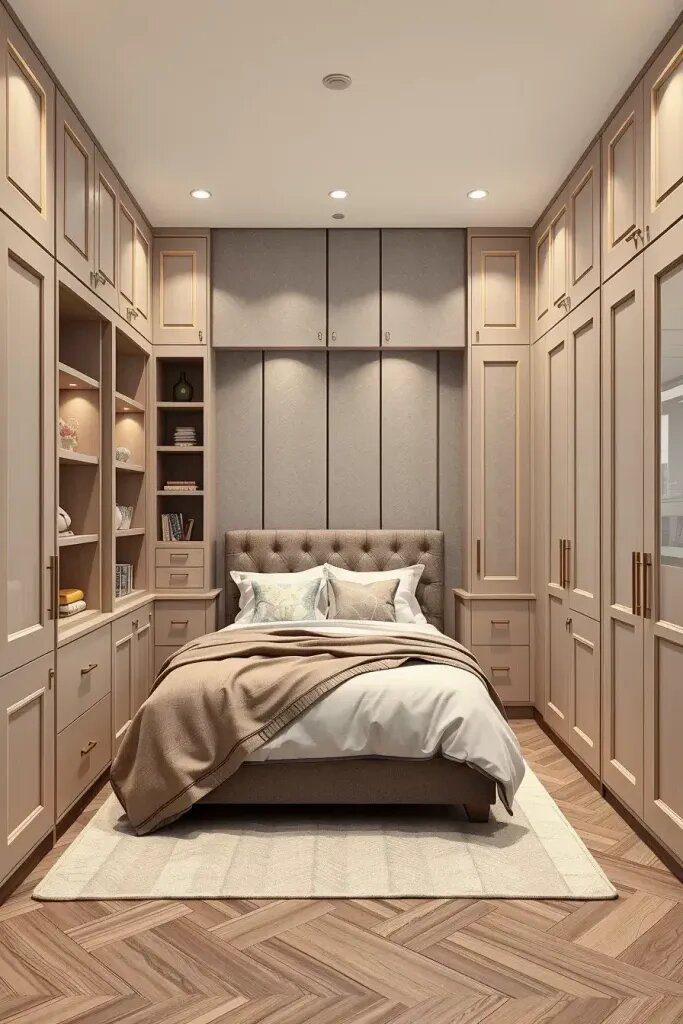 58 Luxe Small Bedroom Decor Ideas for Elegant Spaces 15