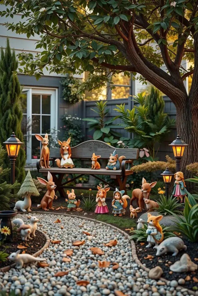 Enchant Your Outdoor Oasis: 63 Backyard Garden Figurine Ideas 58 img r BqJj8QVGt Vq efZQjUks