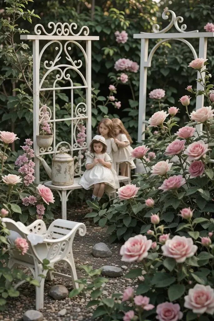 Enchant Your Outdoor Oasis: 63 Backyard Garden Figurine Ideas 43