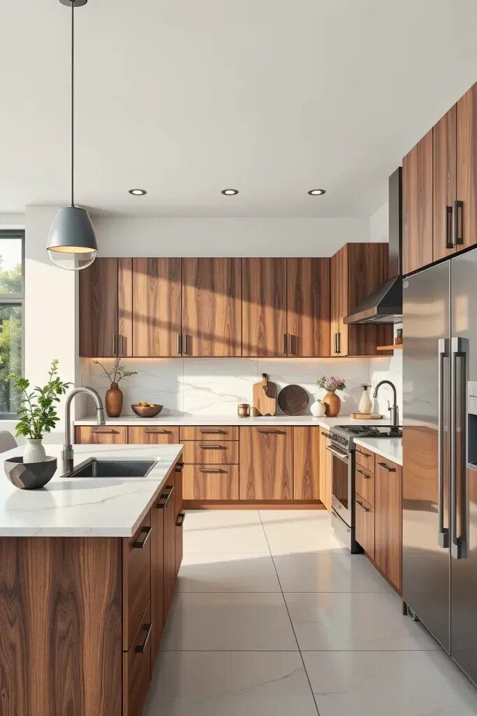 64 Creative Kitchen Wood Cabinet Ideas to Inspire You 46