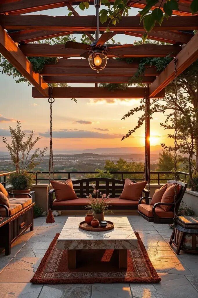 66 Unique Porch Swing Ideas to Elevate Your Outdoor Space 15