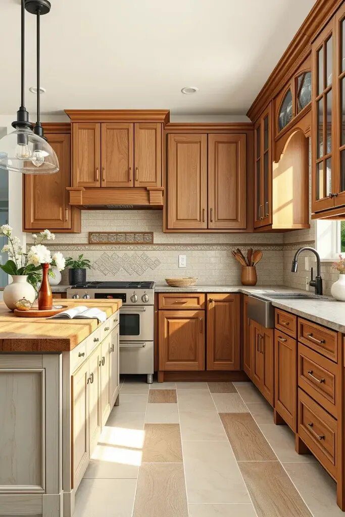 64 Creative Kitchen Wood Cabinet Ideas to Inspire You 2