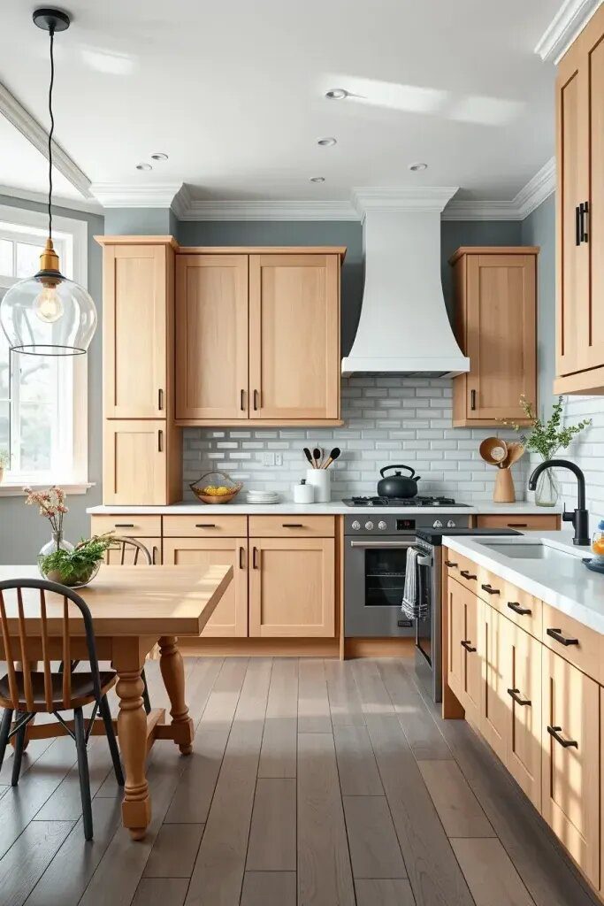64 Creative Kitchen Wood Cabinet Ideas to Inspire You 6 img r GziSAm3lAZWQI2hX3D6eP