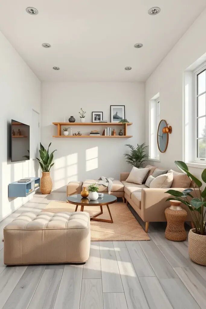 60 Minimalist Living Room Ideas for a Calm and Modern Vibe 30