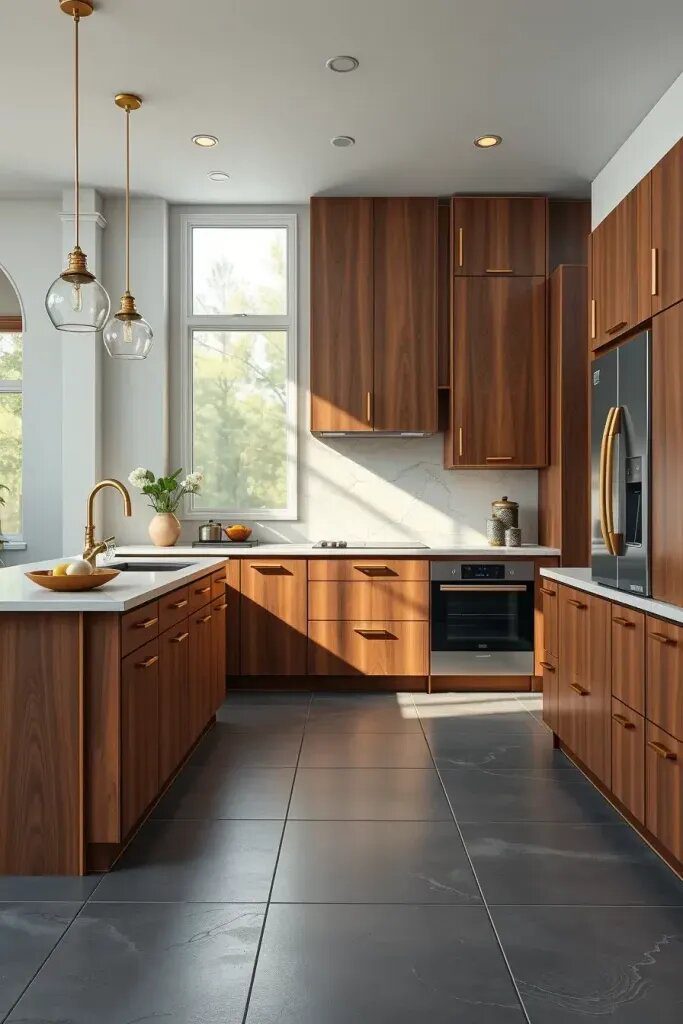 64 Creative Kitchen Wood Cabinet Ideas to Inspire You 43