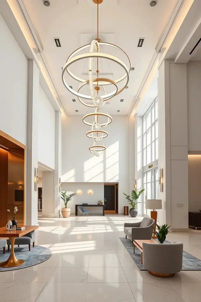 68 Minimalist Lobby Ideas for Modern Interior Design 16