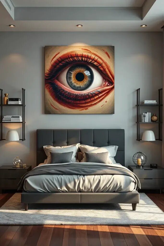64 Surrealist Ideas for a Modern Bedroom 31 img r P3W4dvS2 Q x pt2jhSsb