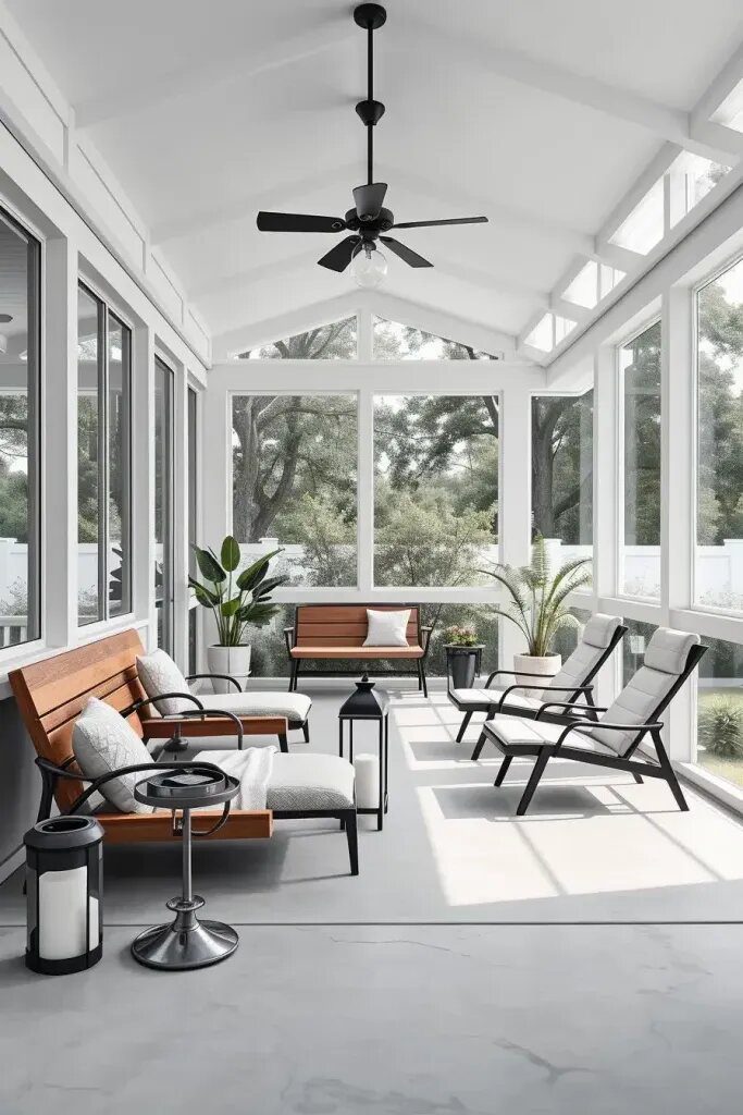 59 Stylish Screened Porch Designs 18 img r RriFkKA98hyH2AYZ2iQp2