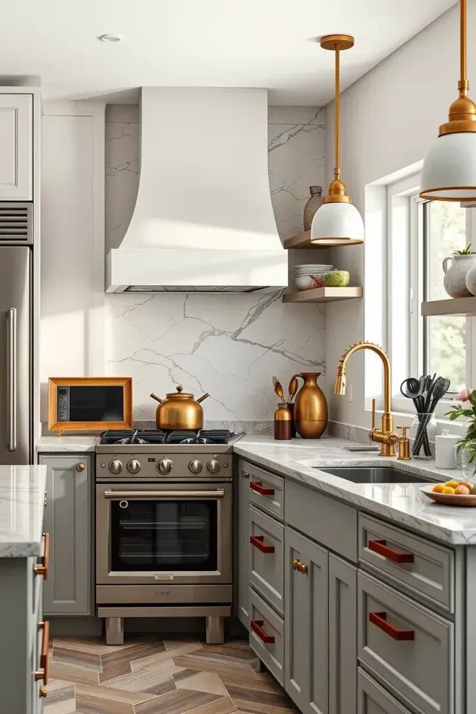 61 Dreamy Kitchens Blending Elegance and Functionality 53