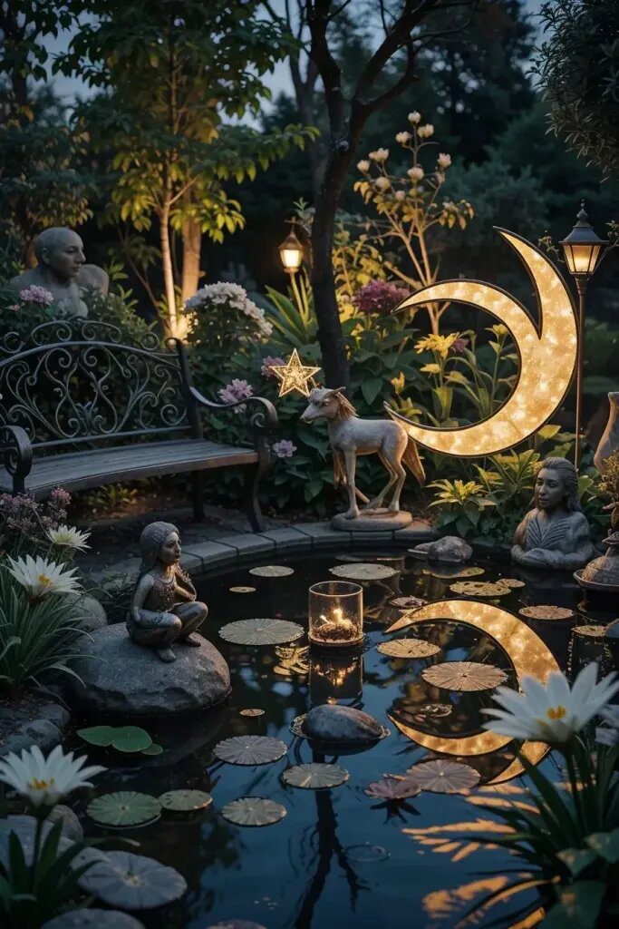 Enchant Your Outdoor Oasis: 63 Backyard Garden Figurine Ideas 45 img r V7THfcw47YDSo3L 5q0wQ
