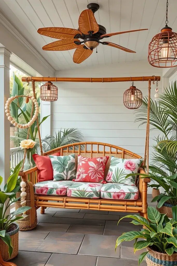 66 Unique Porch Swing Ideas to Elevate Your Outdoor Space 26