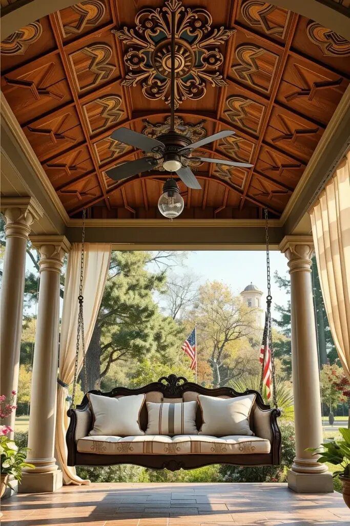 66 Unique Porch Swing Ideas to Elevate Your Outdoor Space 59 img r YXeMZoBx0eE W8p GZQRF