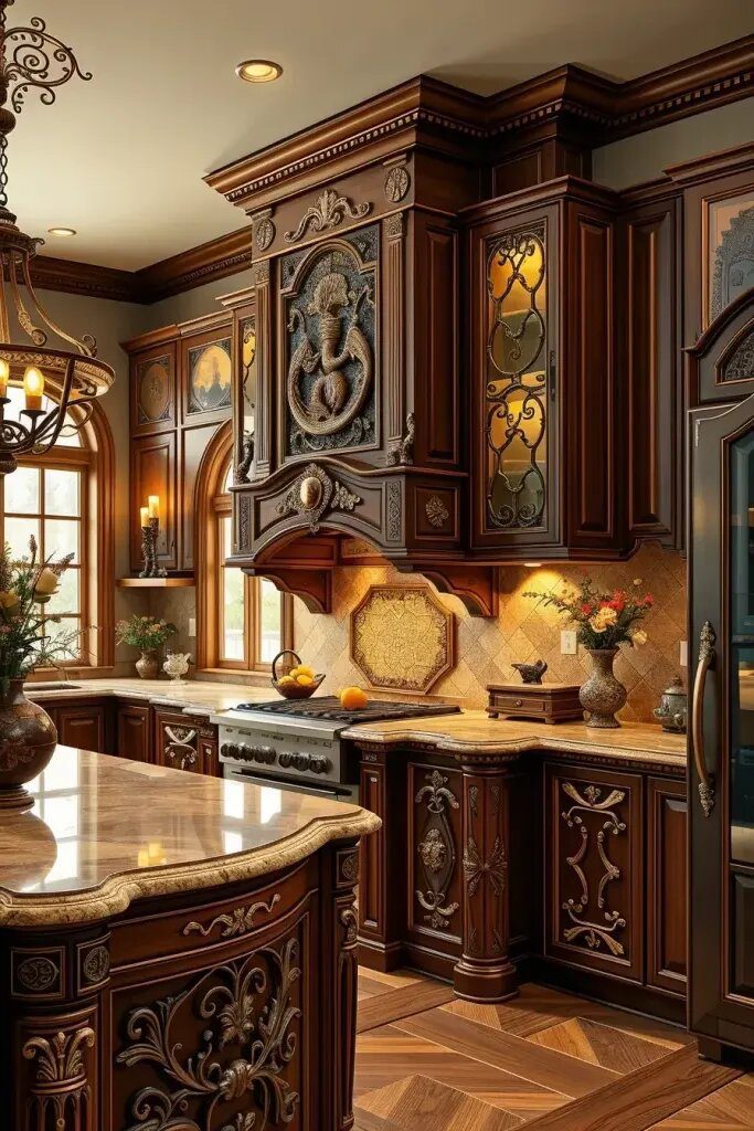 64 Creative Kitchen Wood Cabinet Ideas to Inspire You 45 img r S5klGR6DWpfbUFBUg9PH