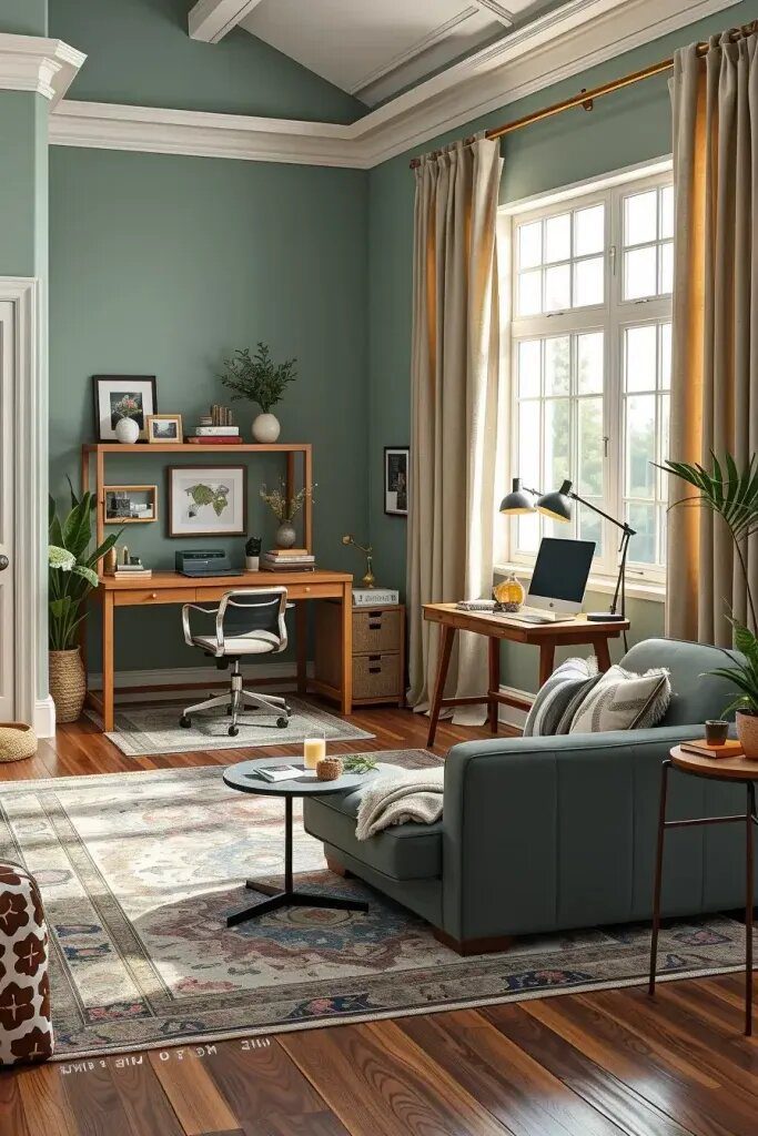 60 Inspiring Home Office Makeovers for Style and Function 35