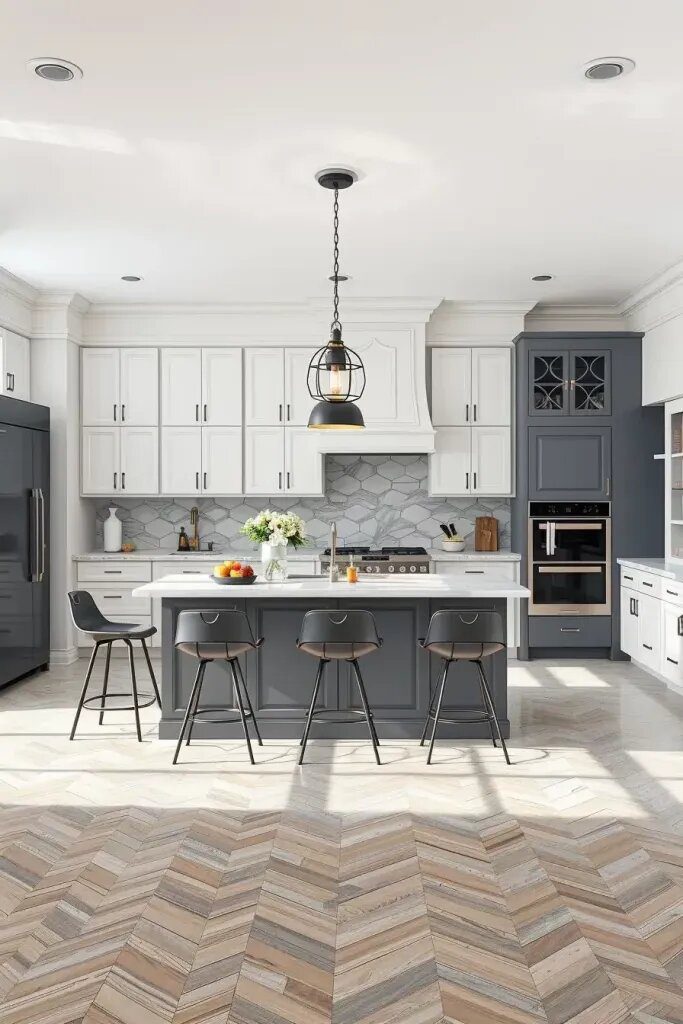 63 Gray Kitchen Cabinet Ideas for a Stylish Makeover 36 img r a59b GjHR8ylHfRmqZw p