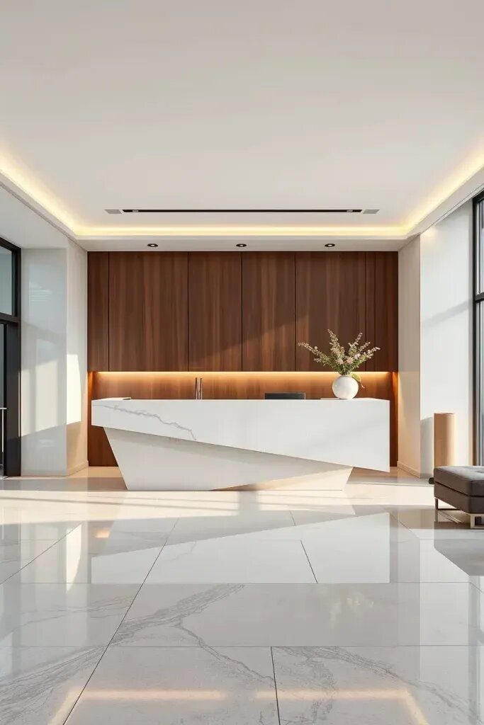 68 Minimalist Lobby Ideas for Modern Interior Design 25 img r aGq0kAs6wmiYvhgF3DYja