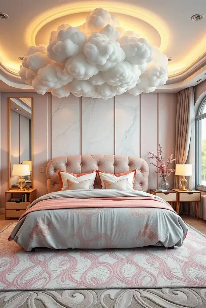 64 Surrealist Ideas for a Modern Bedroom 15 img r b4daIGkbmWutt7GlXzRrU