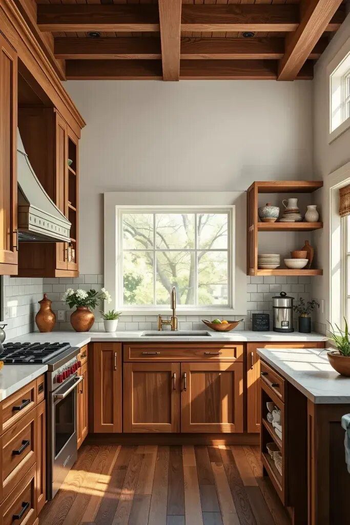 64 Creative Kitchen Wood Cabinet Ideas to Inspire You 52 img r bt79RfXU3Z7vGM4nqN7Km