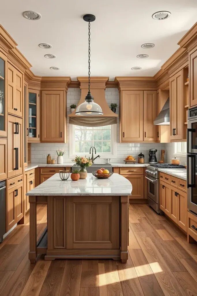 64 Creative Kitchen Wood Cabinet Ideas to Inspire You 20