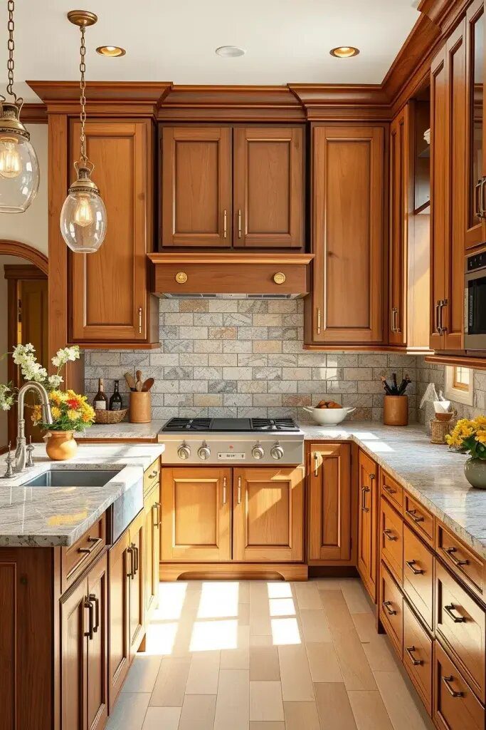64 Creative Kitchen Wood Cabinet Ideas to Inspire You 33 img r dj 8LX6poCVNmUDF33TKe