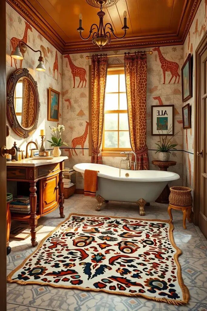 59 Animal Print Bathroom Decor Ideas for a Bold Home 37 img r e49jaeQ3RbGZ13MBsk4Oo