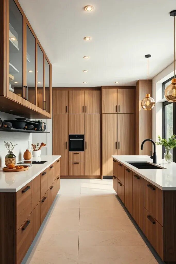 64 Creative Kitchen Wood Cabinet Ideas to Inspire You 30