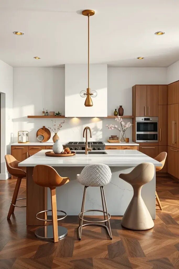 61 Dreamy Kitchens Blending Elegance and Functionality 51