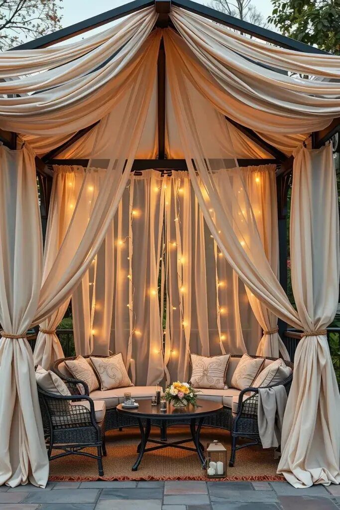 Transform Your Outdoor Oasis: 63 Cozy Gazebo Decor Ideas 50 img r jRrAvwIvlevdwnTeSKNn5