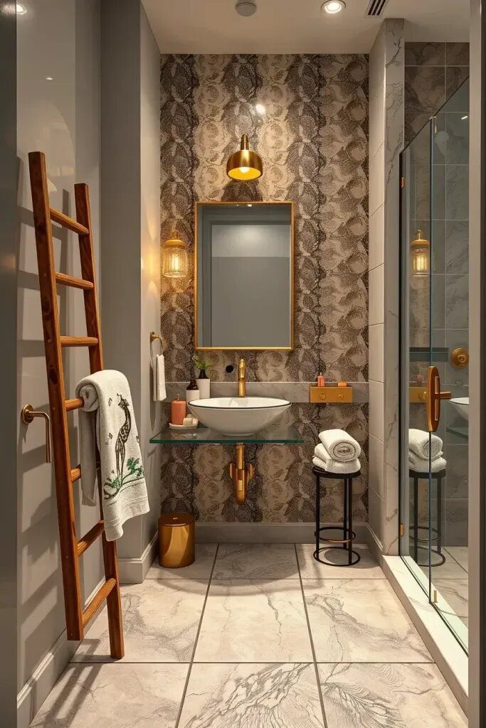 59 Animal Print Bathroom Decor Ideas for a Bold Home 58