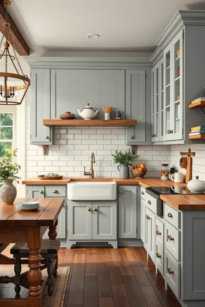 63 Gray Kitchen Cabinet Ideas for a Stylish Makeover 17