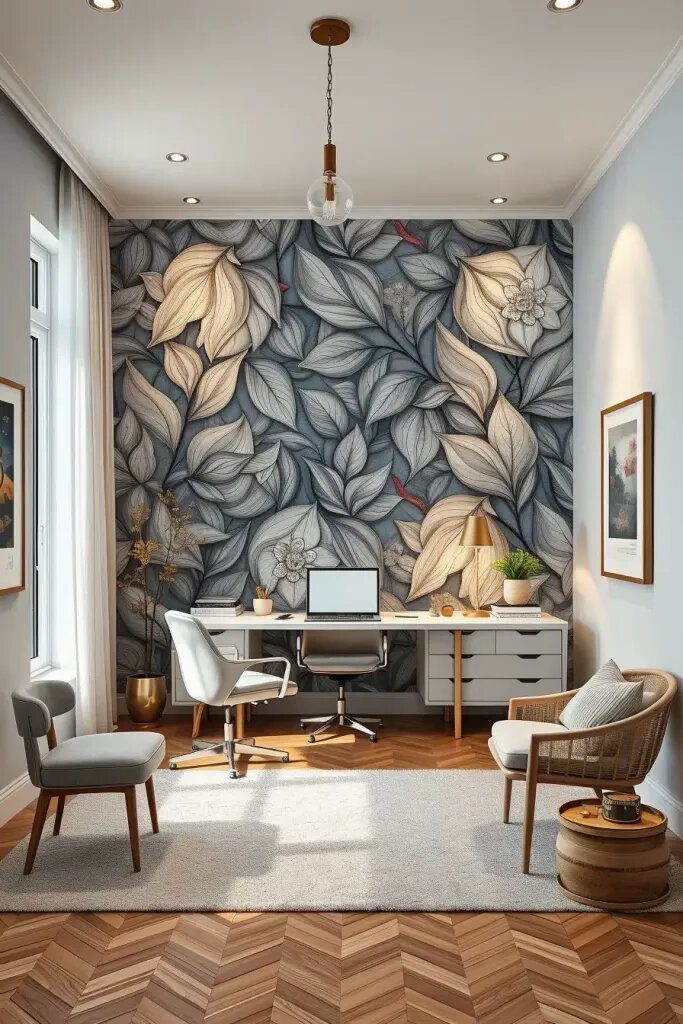 60 Inspiring Home Office Makeovers for Style and Function 48