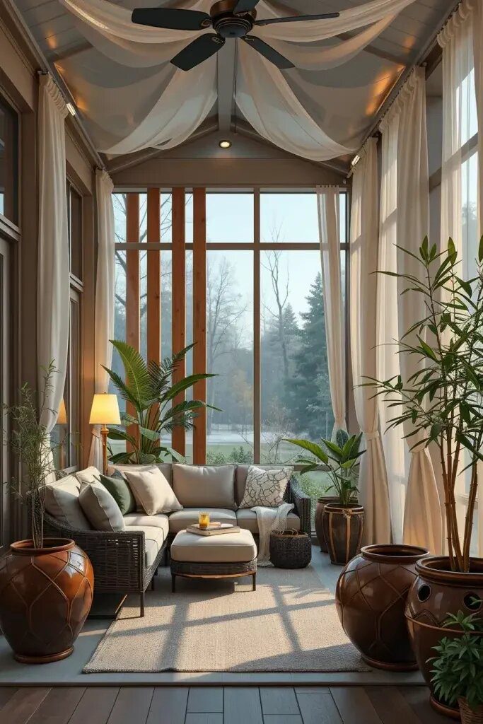 59 Stylish Screened Porch Designs 54 img r rnJu3rO8gaH9KGzQ7Vyo7